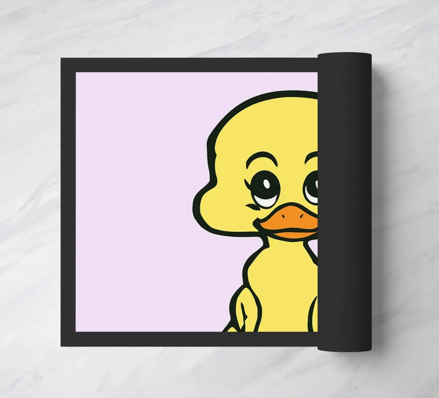 what the duck Fußmatte von tanabaroo