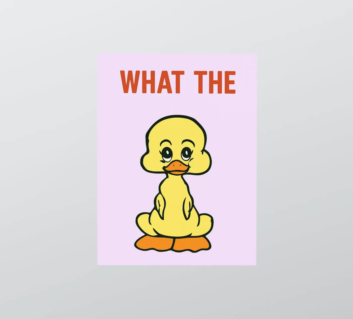 wat de eend sticker van tanabaroo