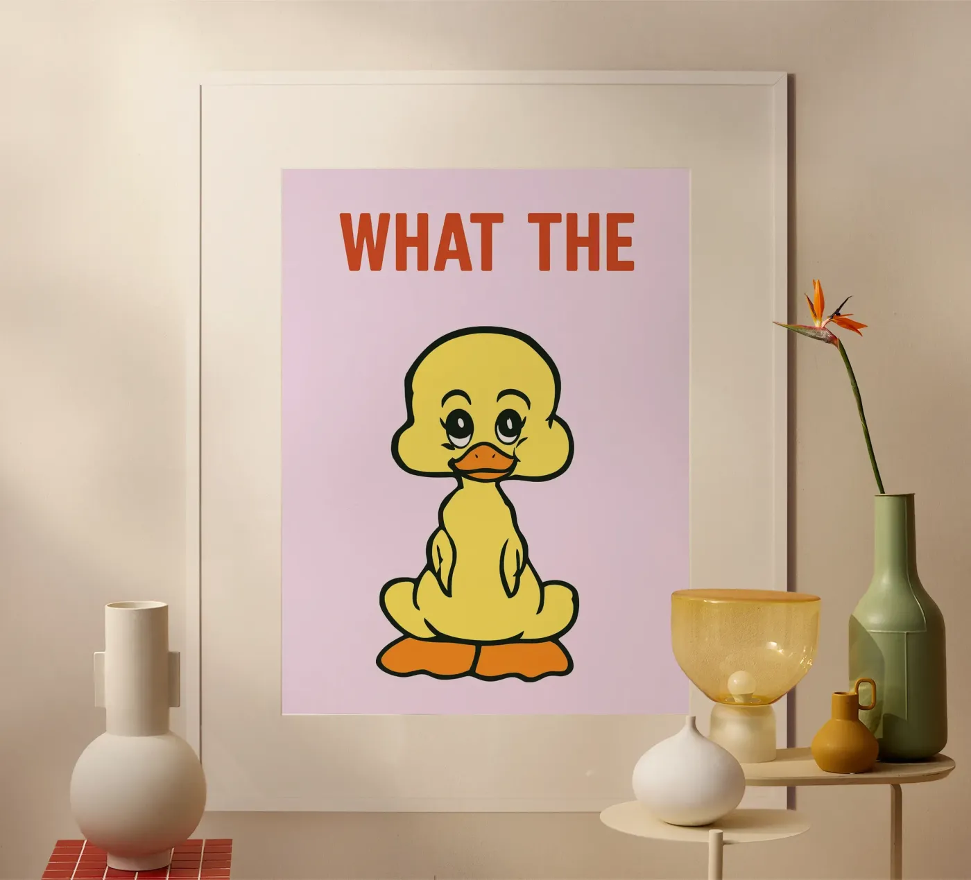 che anatra poster da tanabaroo