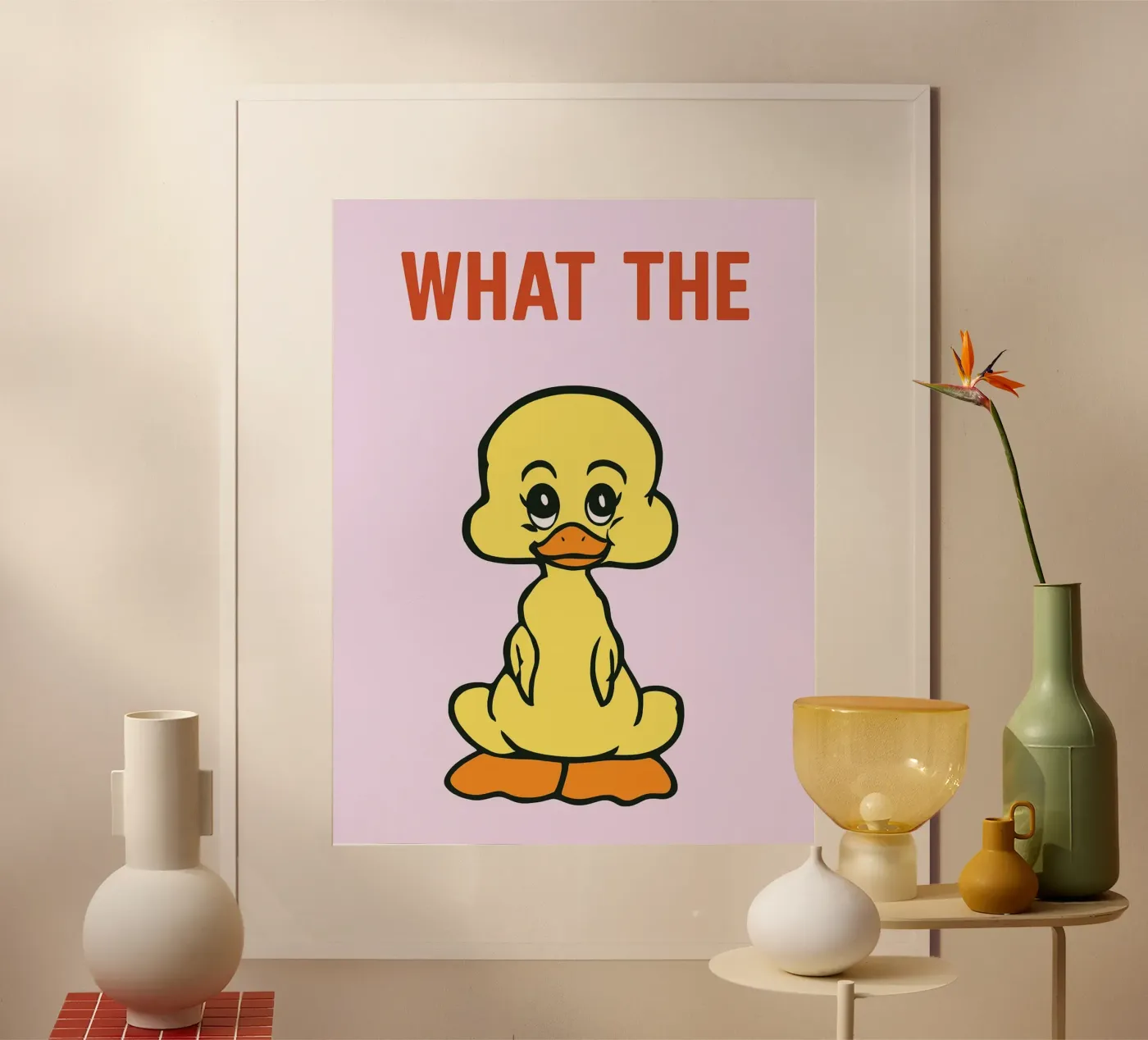 wat de eend poster van tanabaroo