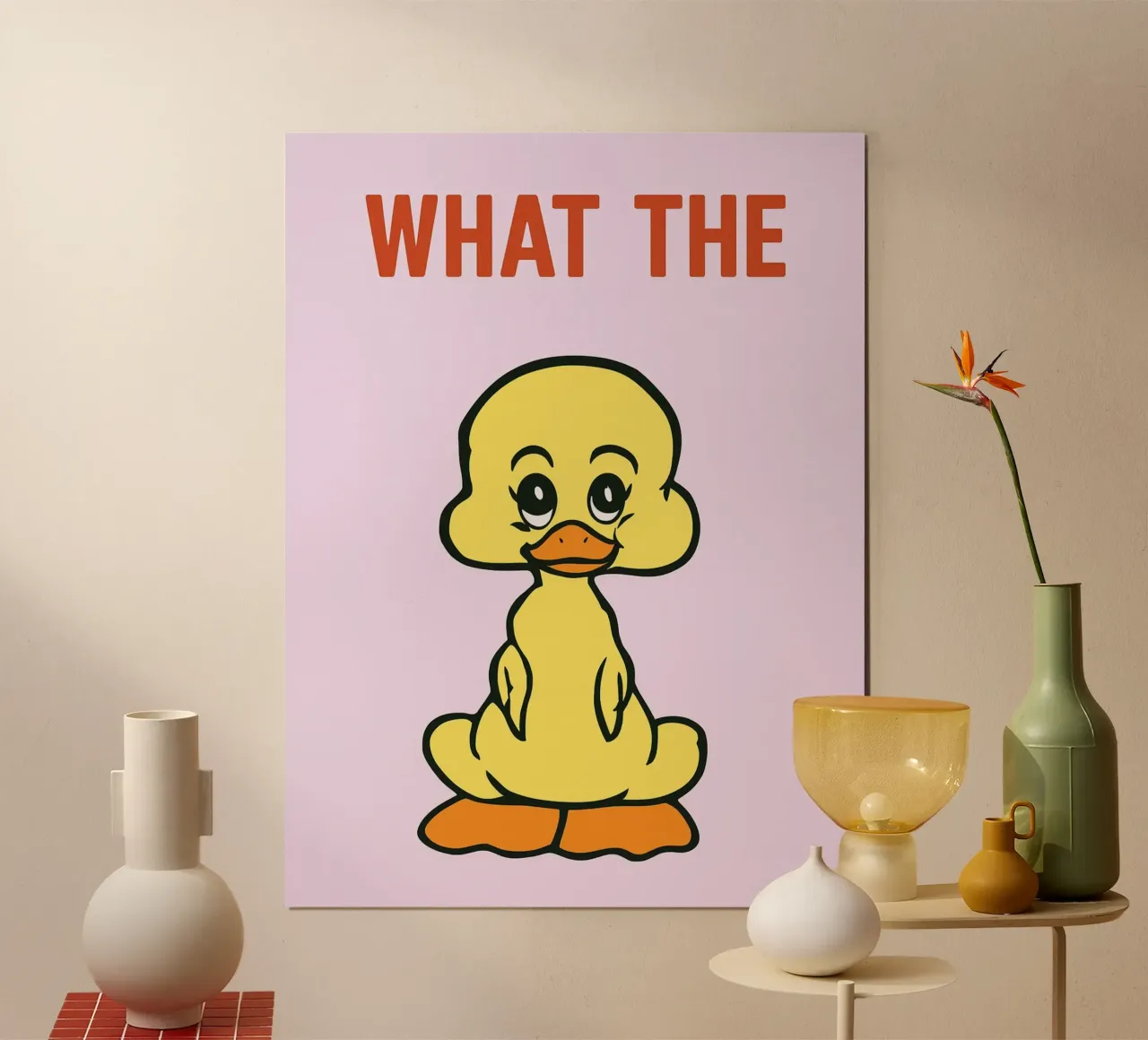 wat de eend poster van tanabaroo