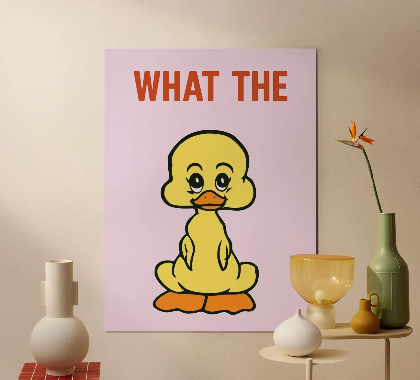 wat de eend poster van tanabaroo