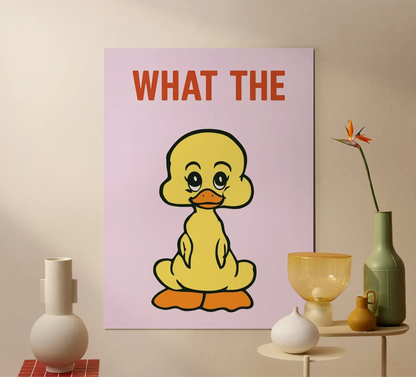 che anatra poster da tanabaroo