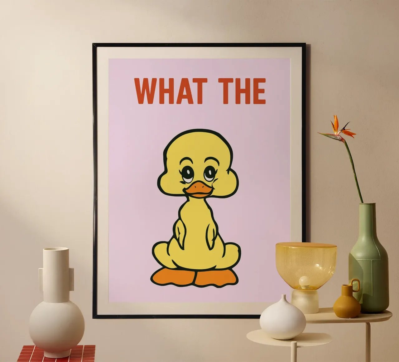 wat de eend poster van tanabaroo