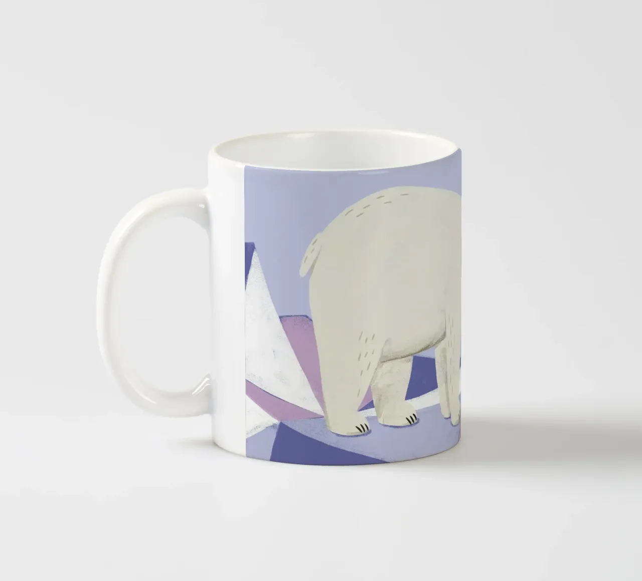 Orso polare e piccolo orso polare tazza in ceramica da VIERUNDFÜNFZIG