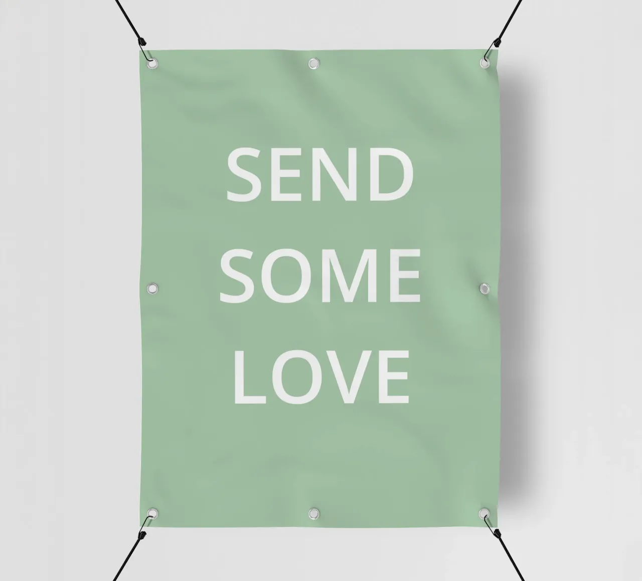 MANDA UN PO' D'AMORE telo in pvc da Simple