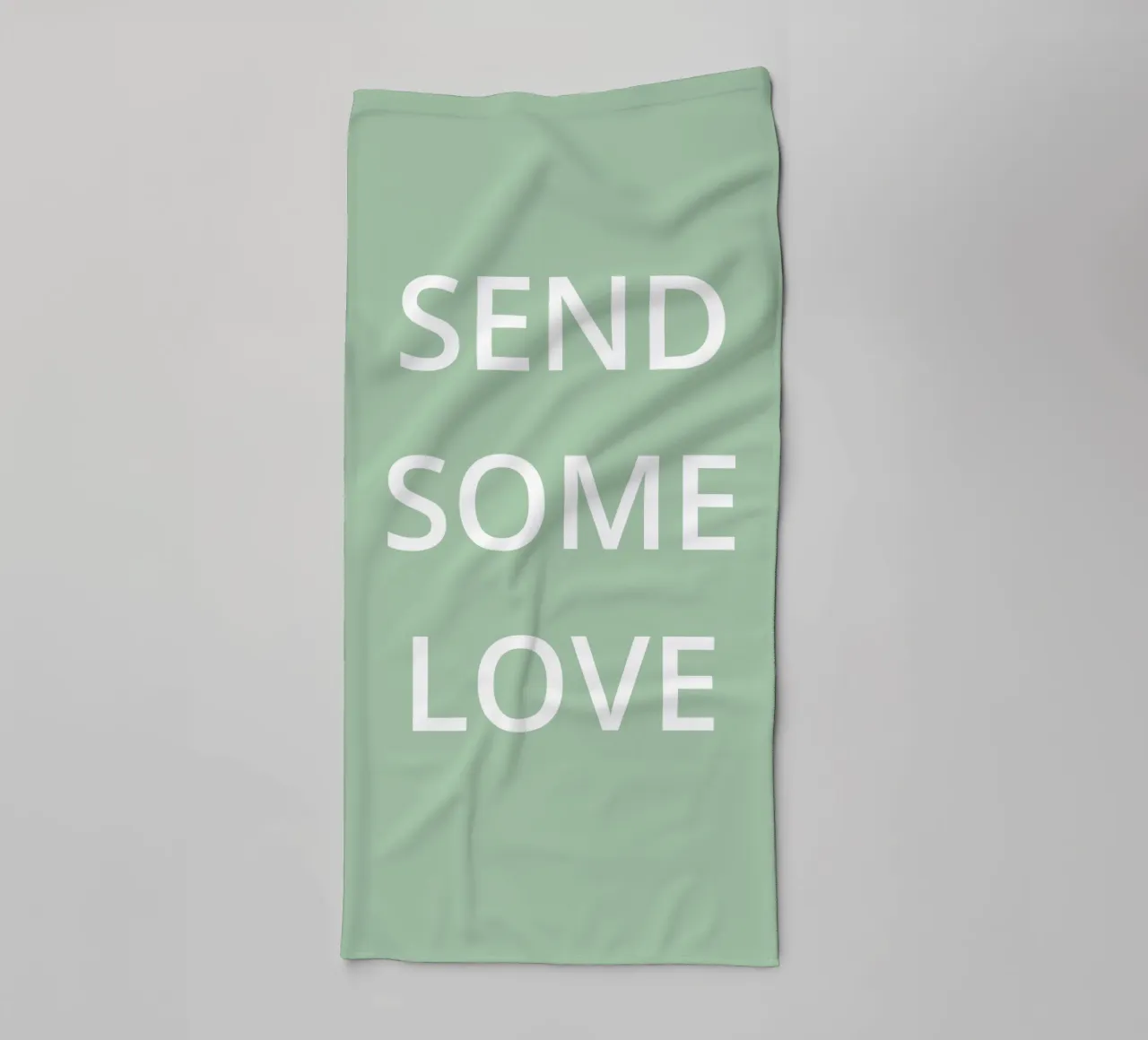 MANDA UN PO' D'AMORE asciugamano da bagno da Simple