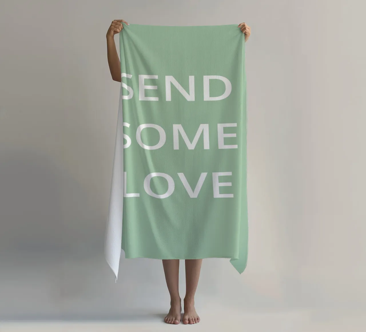 MANDA UN PO' D'AMORE telo mare da Simple