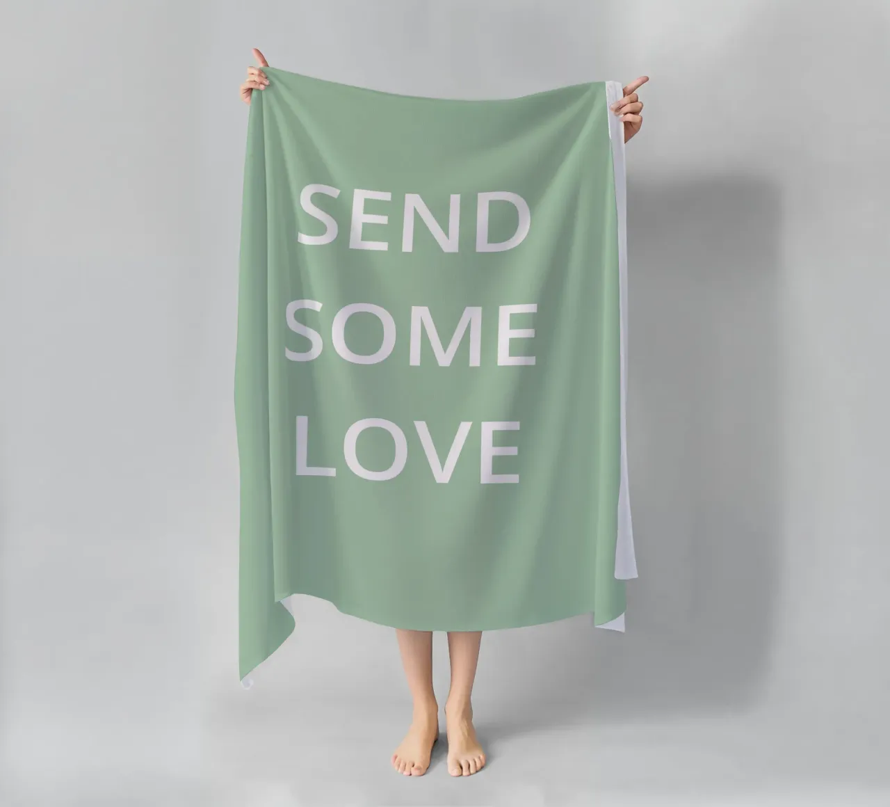 MANDA UN PO' D'AMORE telo mare da Simple