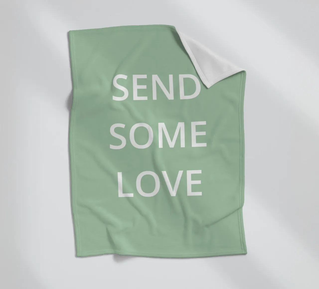 MANDA UN PO' D'AMORE coperta in pile da Simple