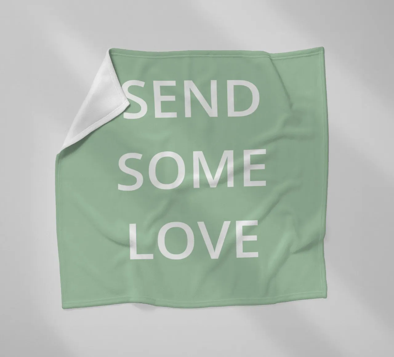 MANDA UN PO' D'AMORE coperta in pile da Simple