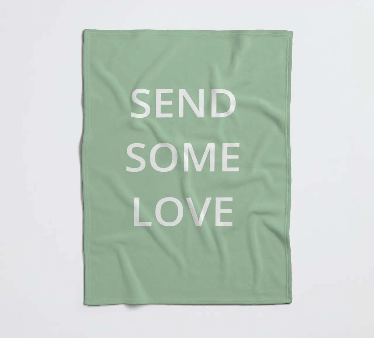 MANDA UN PO' D'AMORE coperta in pile da Simple