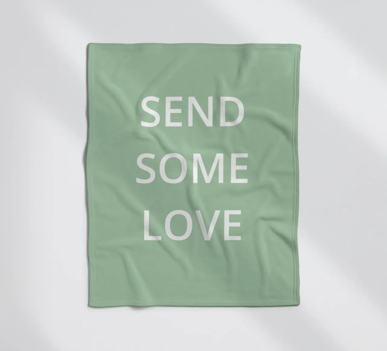 MANDA UN PO' D'AMORE coperta in pile da Simple