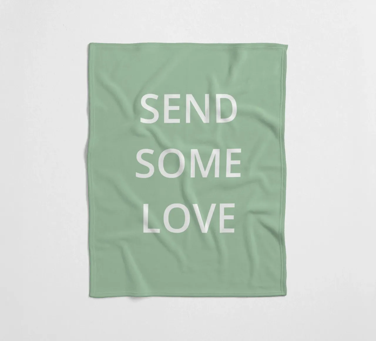 MANDA UN PO' D'AMORE coperta in pile da Simple