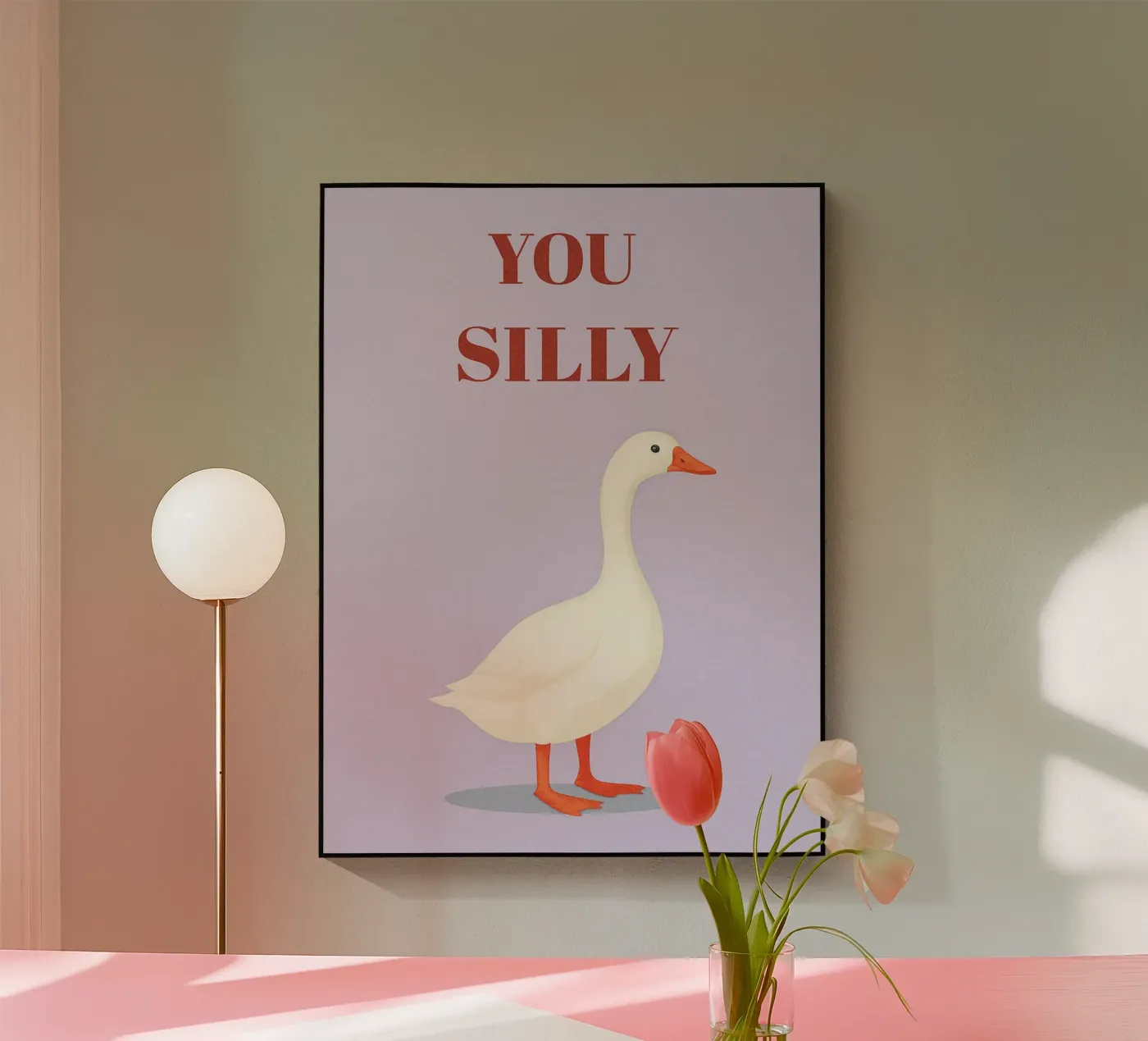 you silly duck Acryl-Glas von tanabaroo