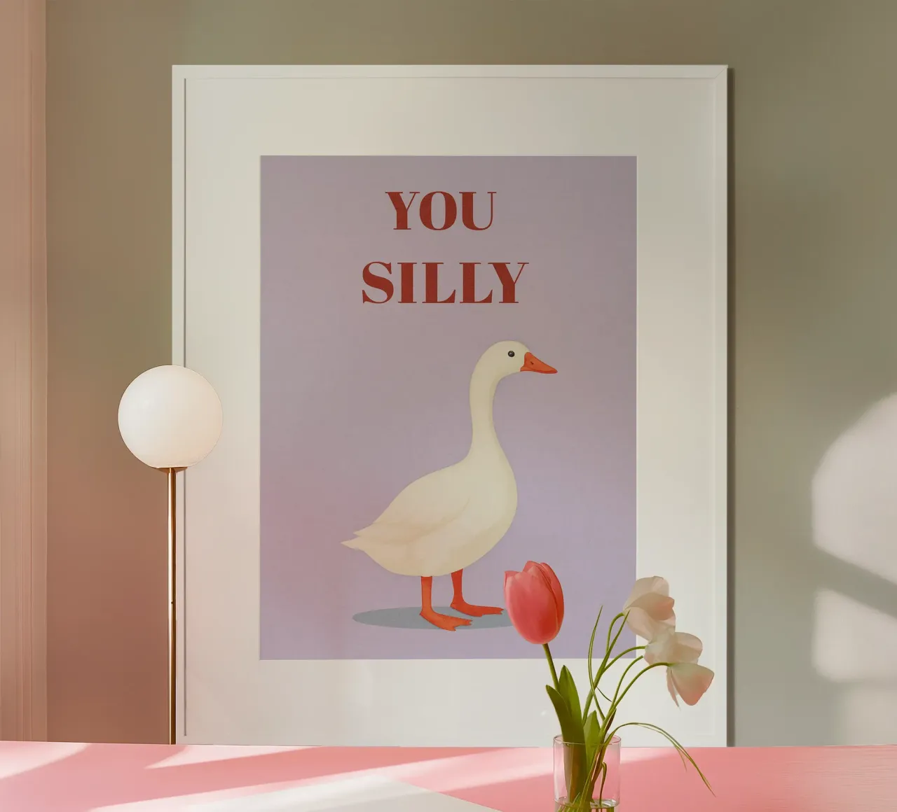 you silly duck poster by tanabaroo
