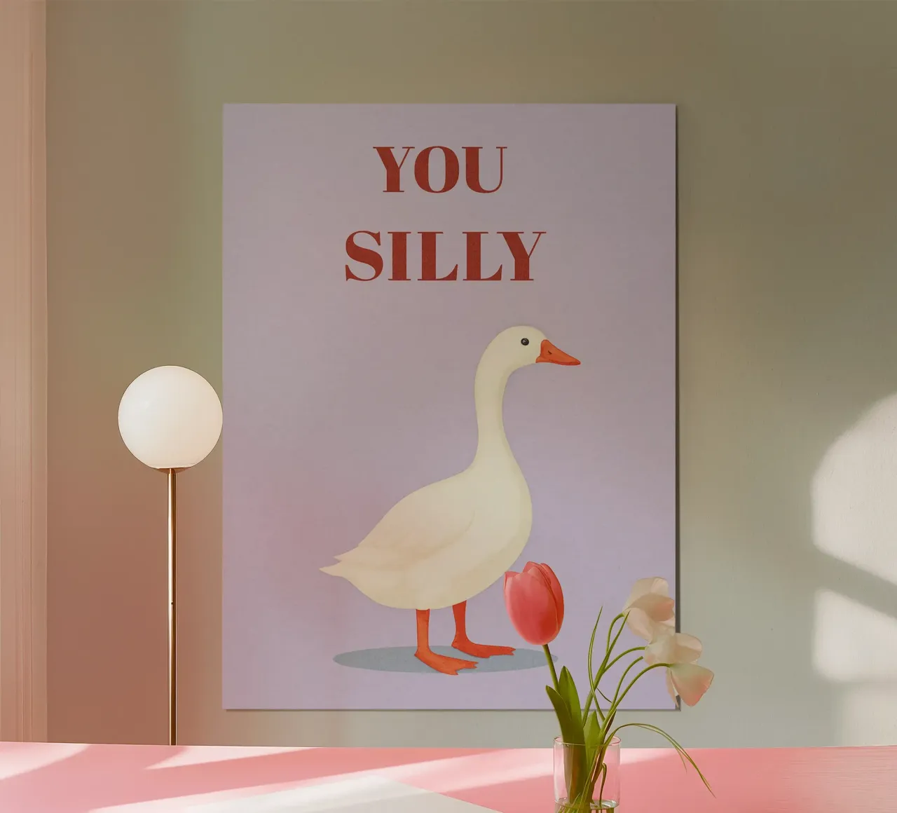 you silly duck poster by tanabaroo