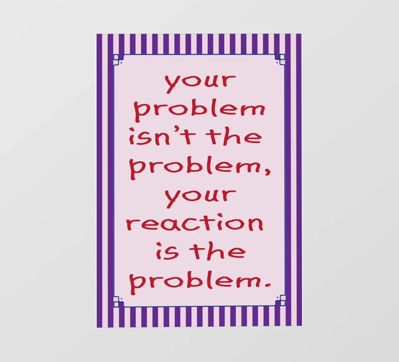 il problema è la vostra reazione pellicola backlit da tanabaroo