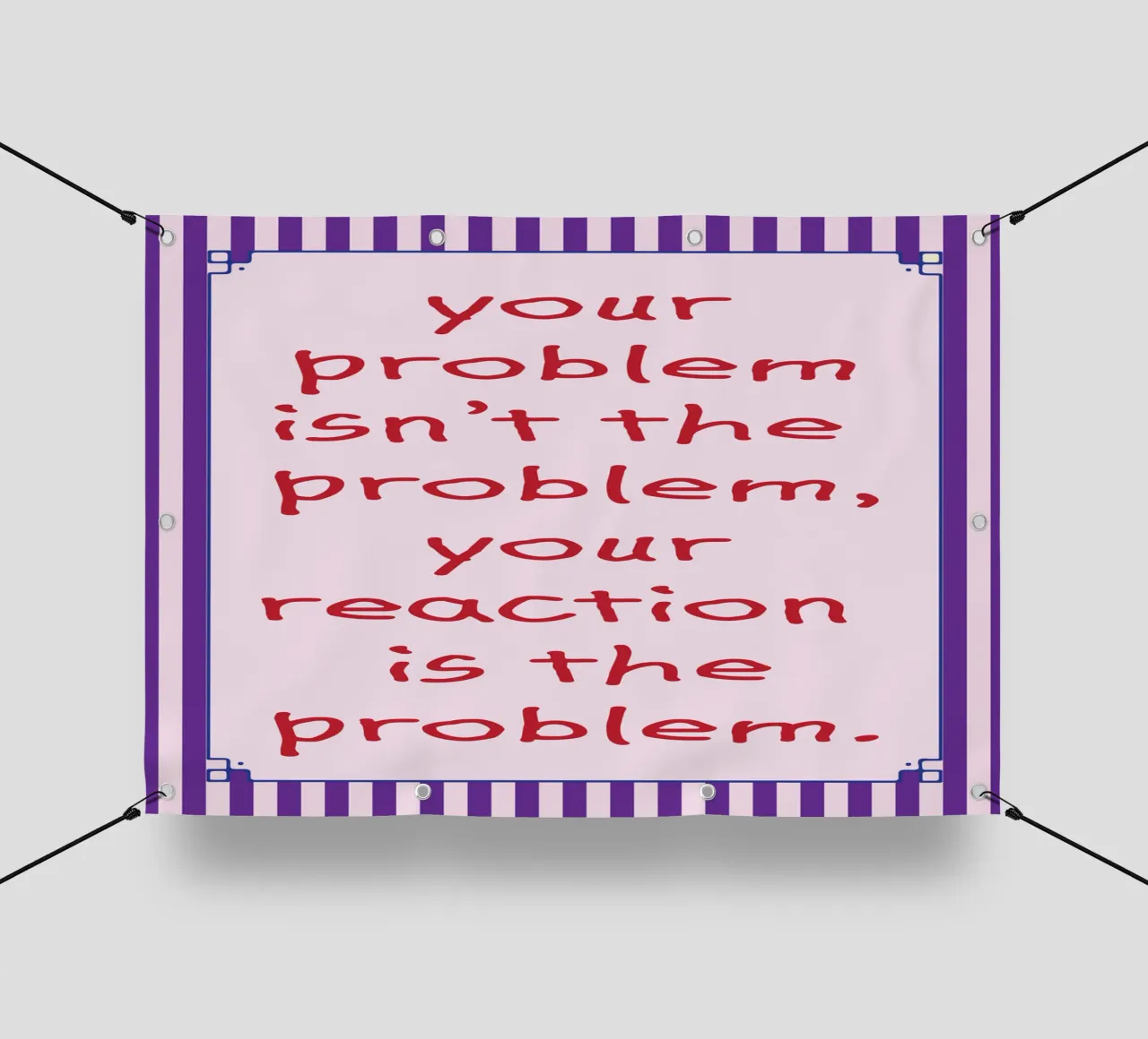 il problema è la vostra reazione telo in pvc da tanabaroo