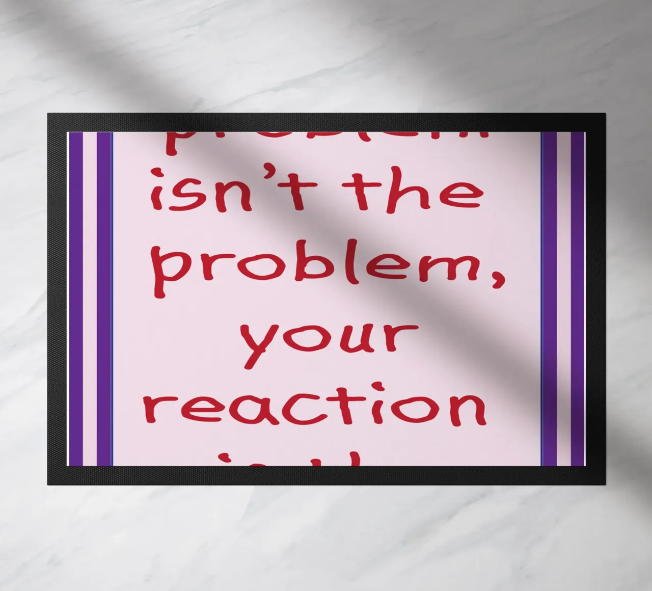 il problema è la vostra reazione zerbino da tanabaroo