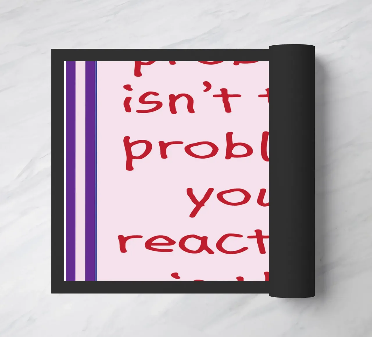 il problema è la vostra reazione zerbino da tanabaroo