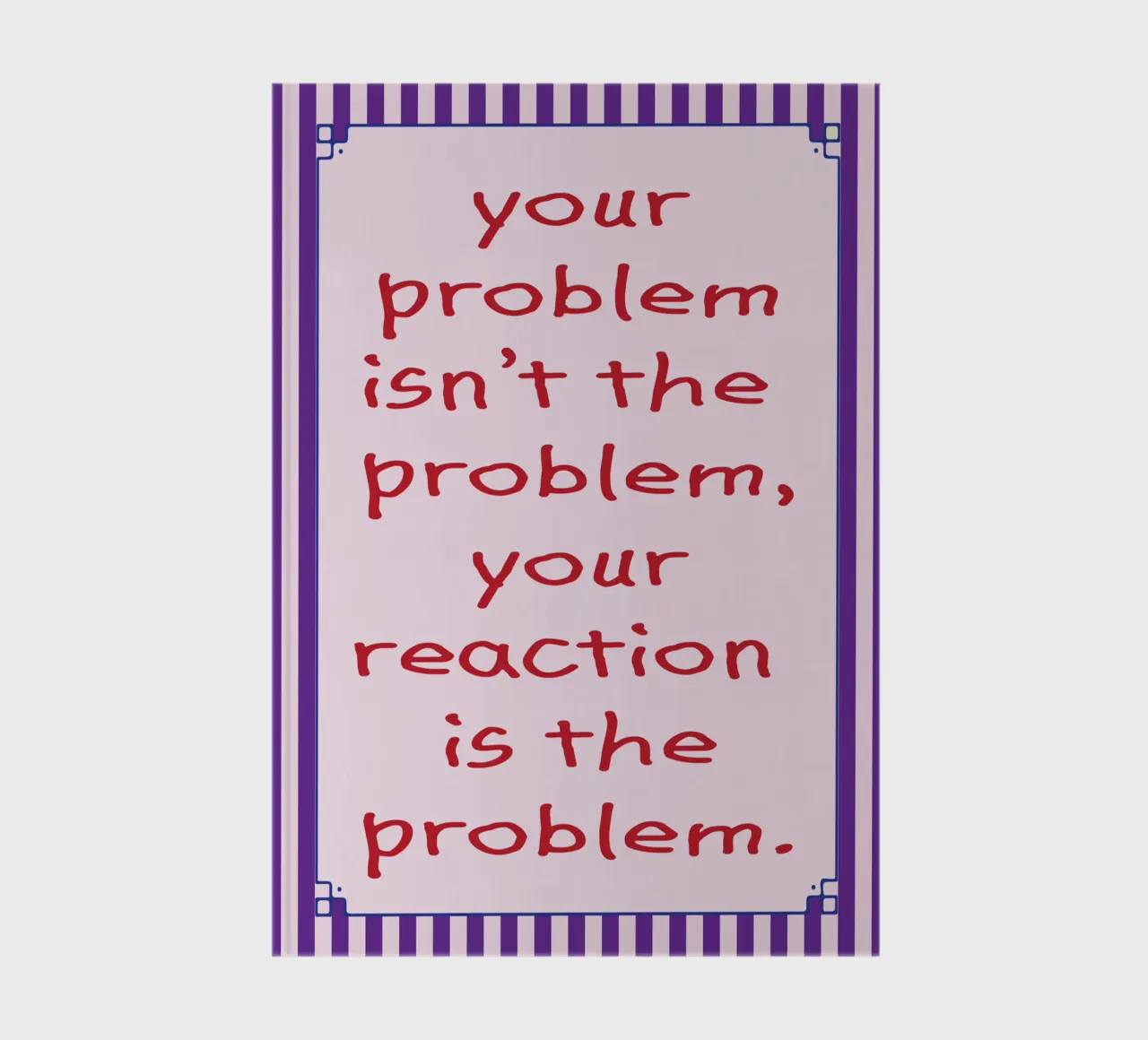 your reaction is the problem notebook by tanabaroo
