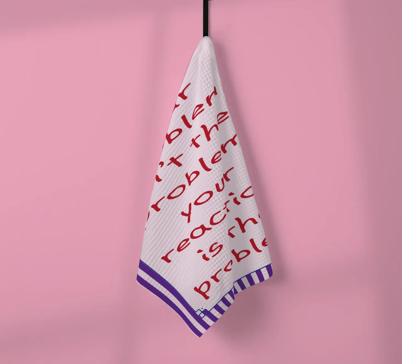 jouw reactie is het probleem theedoek van tanabaroo