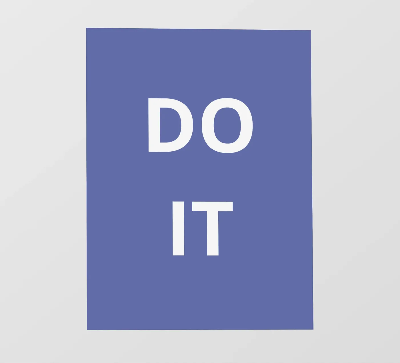 DO IT pellicola backlit da Simple