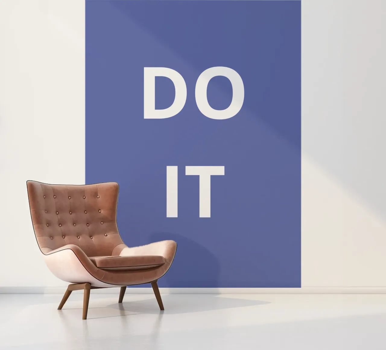 DO IT fotobehang van Simple