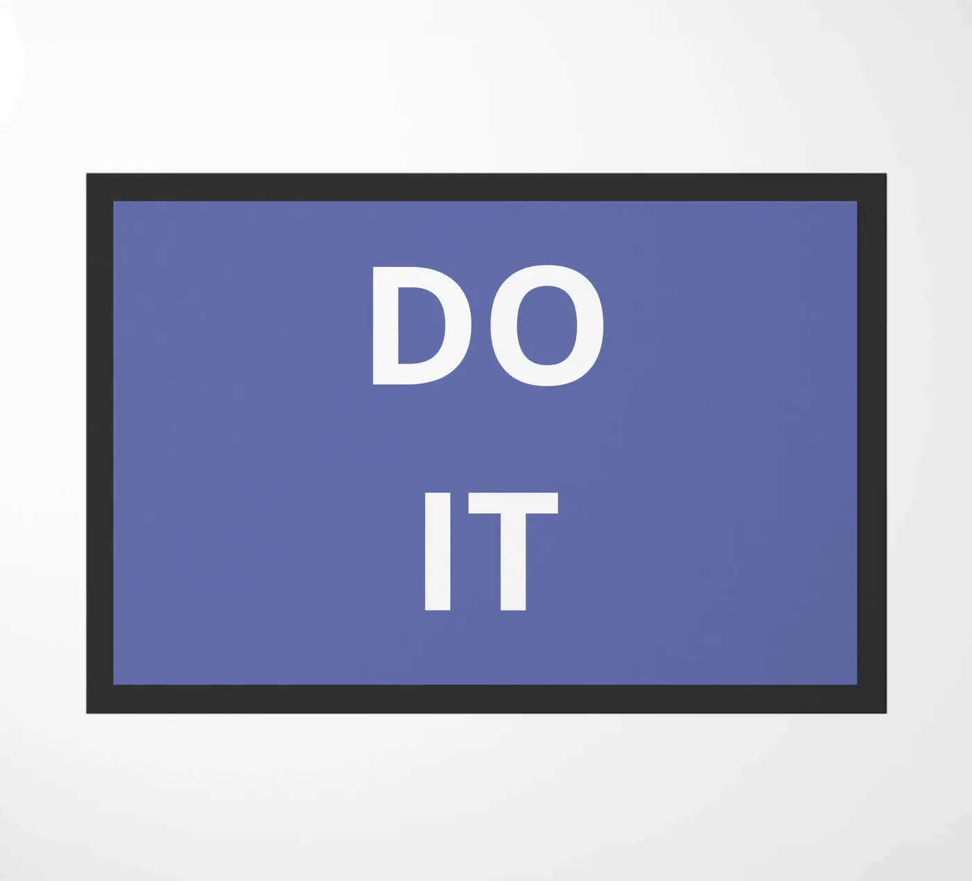 DO IT doormat by Simple