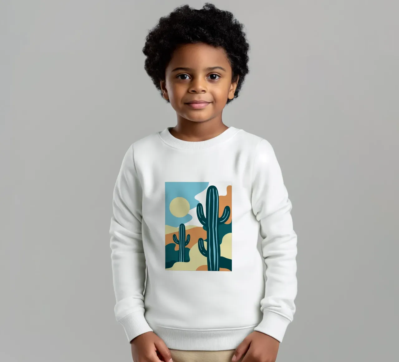 Cactus felpa bambino da SPECIAL FLOWER PATTERNS