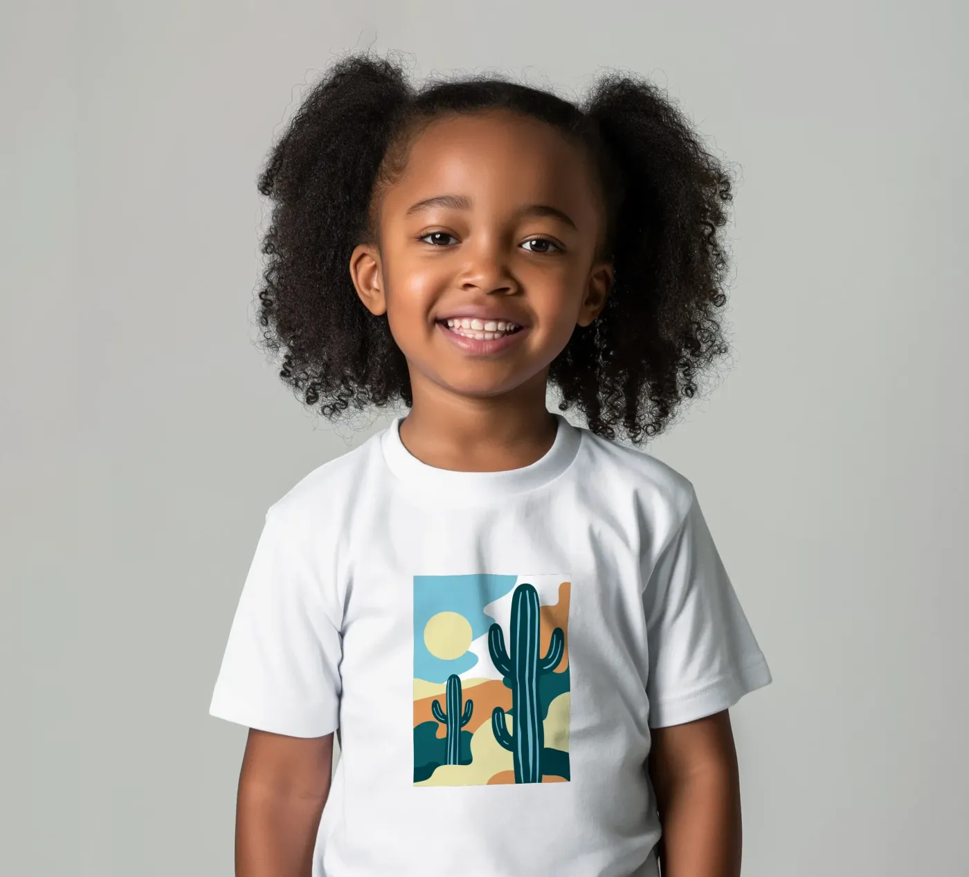 Cactus t-shirt bambini da SPECIAL FLOWER PATTERNS