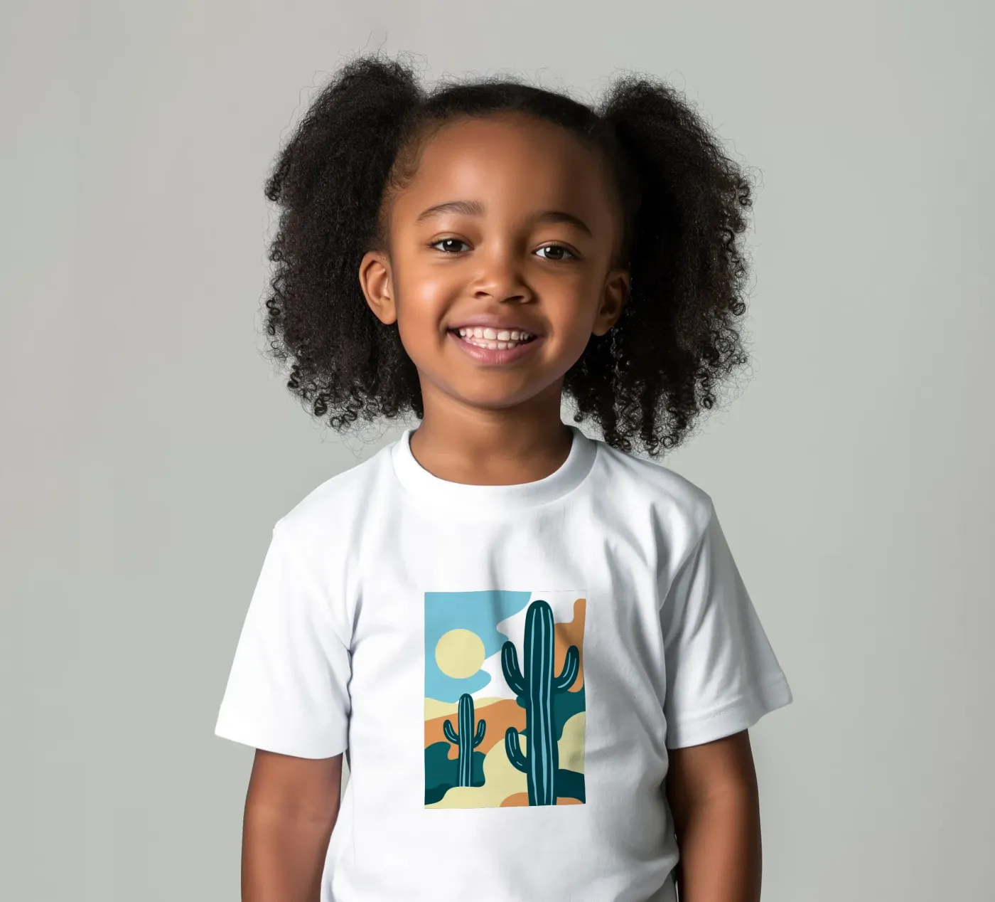 Cactus t-shirt bambini da SPECIAL FLOWER PATTERNS