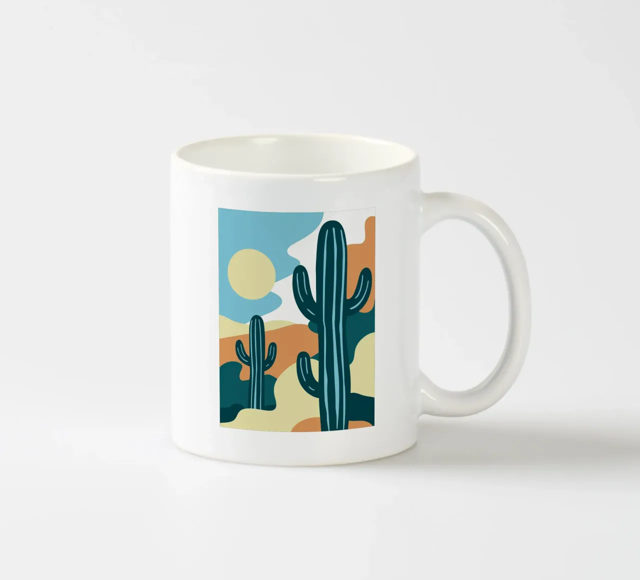 Cactus tazza in ceramica da SPECIAL FLOWER PATTERNS