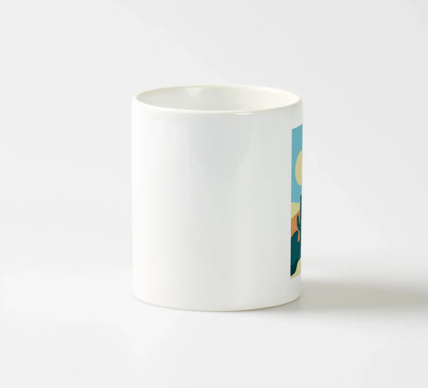 Cactus ceramic mug by SPECIAL FLOWER PATTERNS