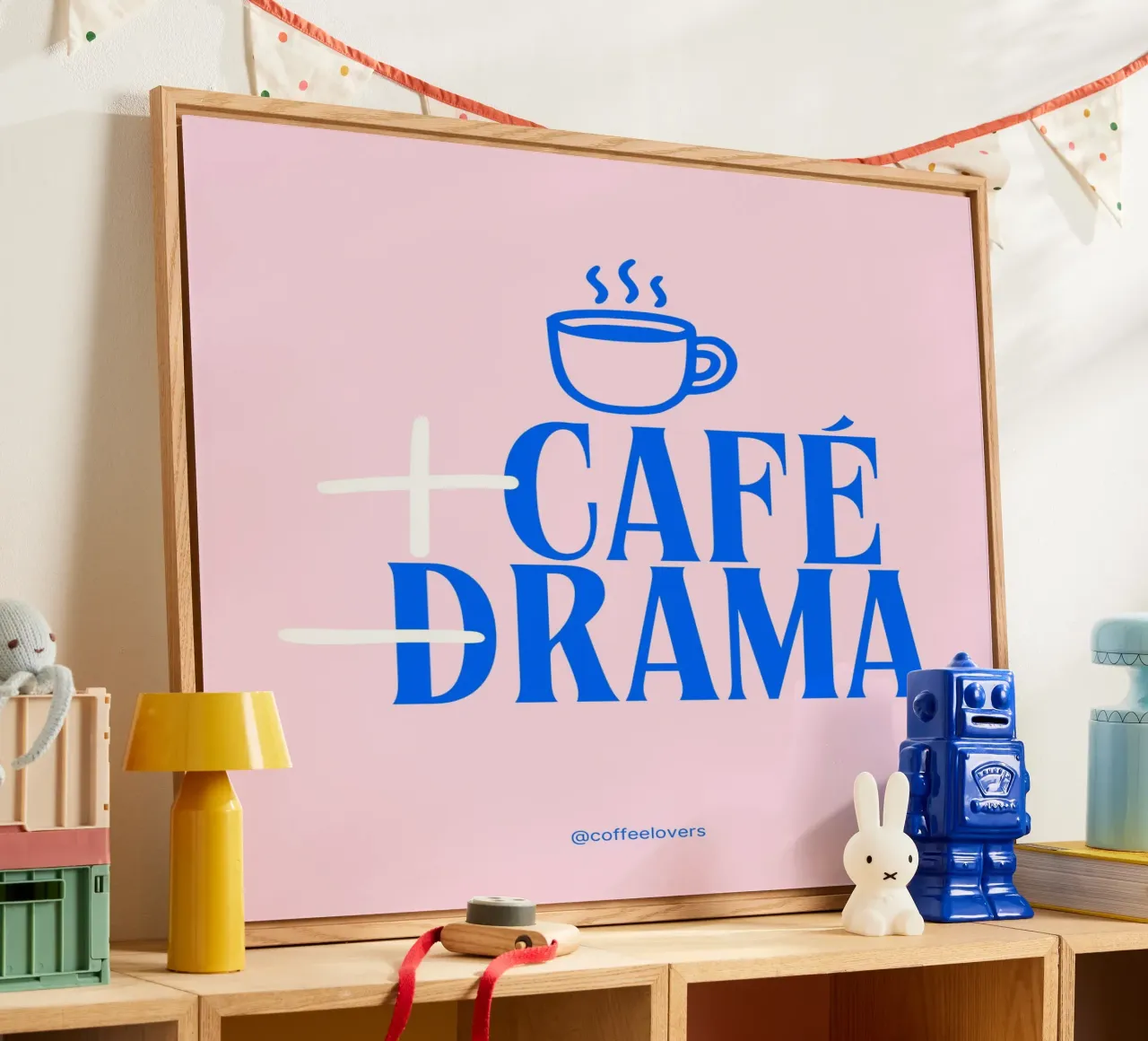 +CAFÉ -DRAMA plexiglass da COFFEE CLUB