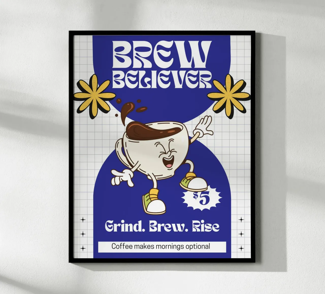 BREW BELIEVER poster da COFFEE CLUB