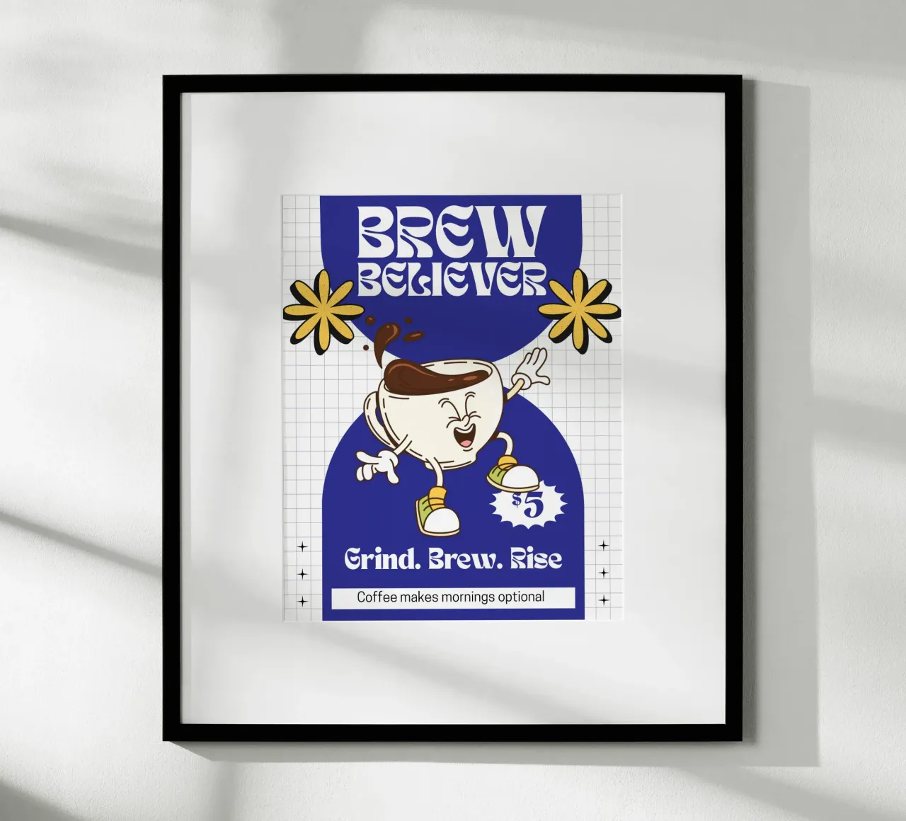 BREW BELIEVER poster da COFFEE CLUB