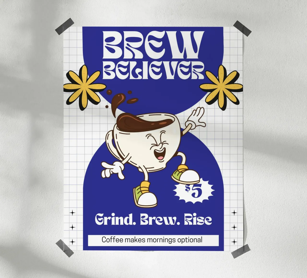 BREW BELIEVER poster da COFFEE CLUB