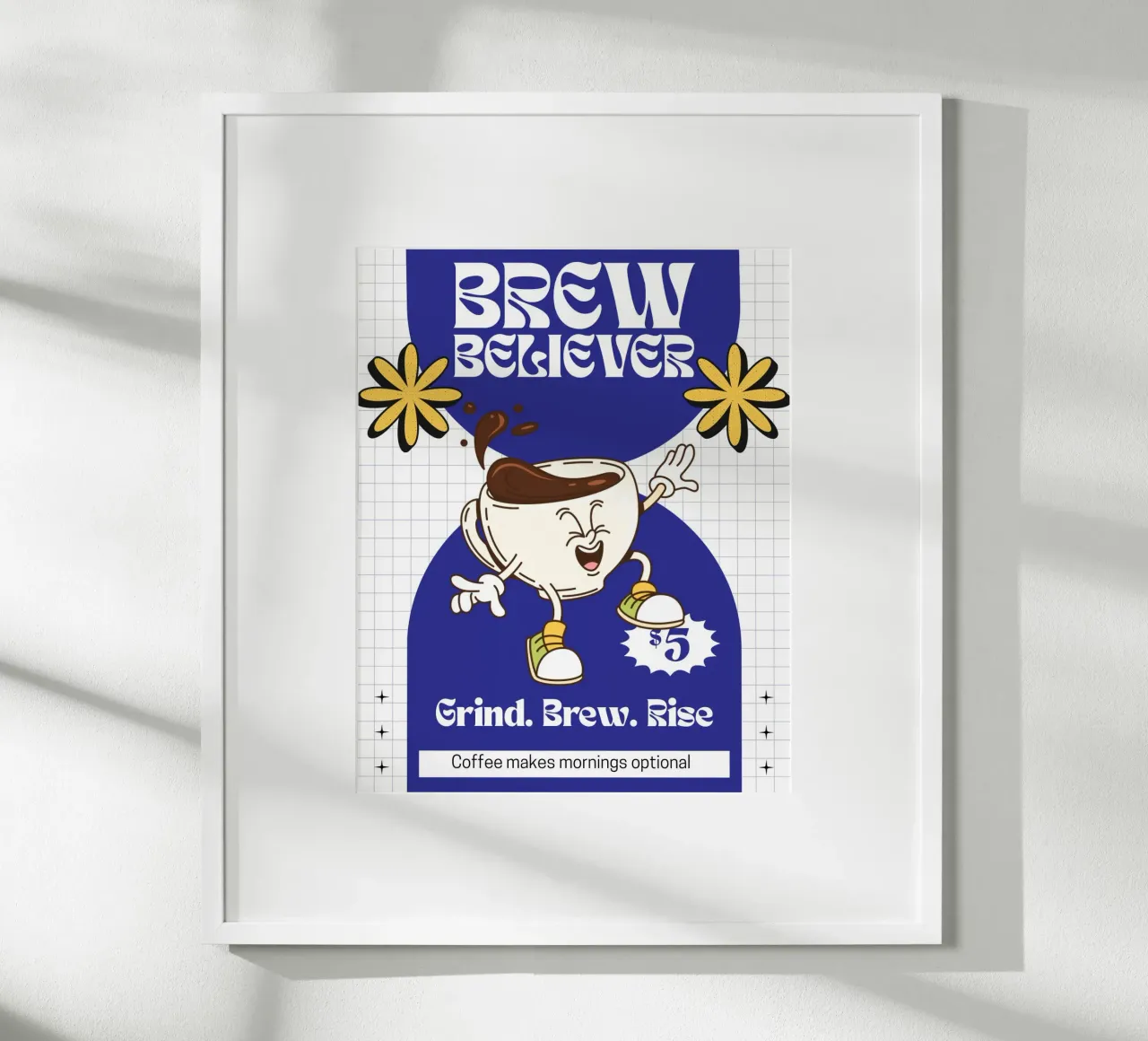 BREW BELIEVER poster da COFFEE CLUB