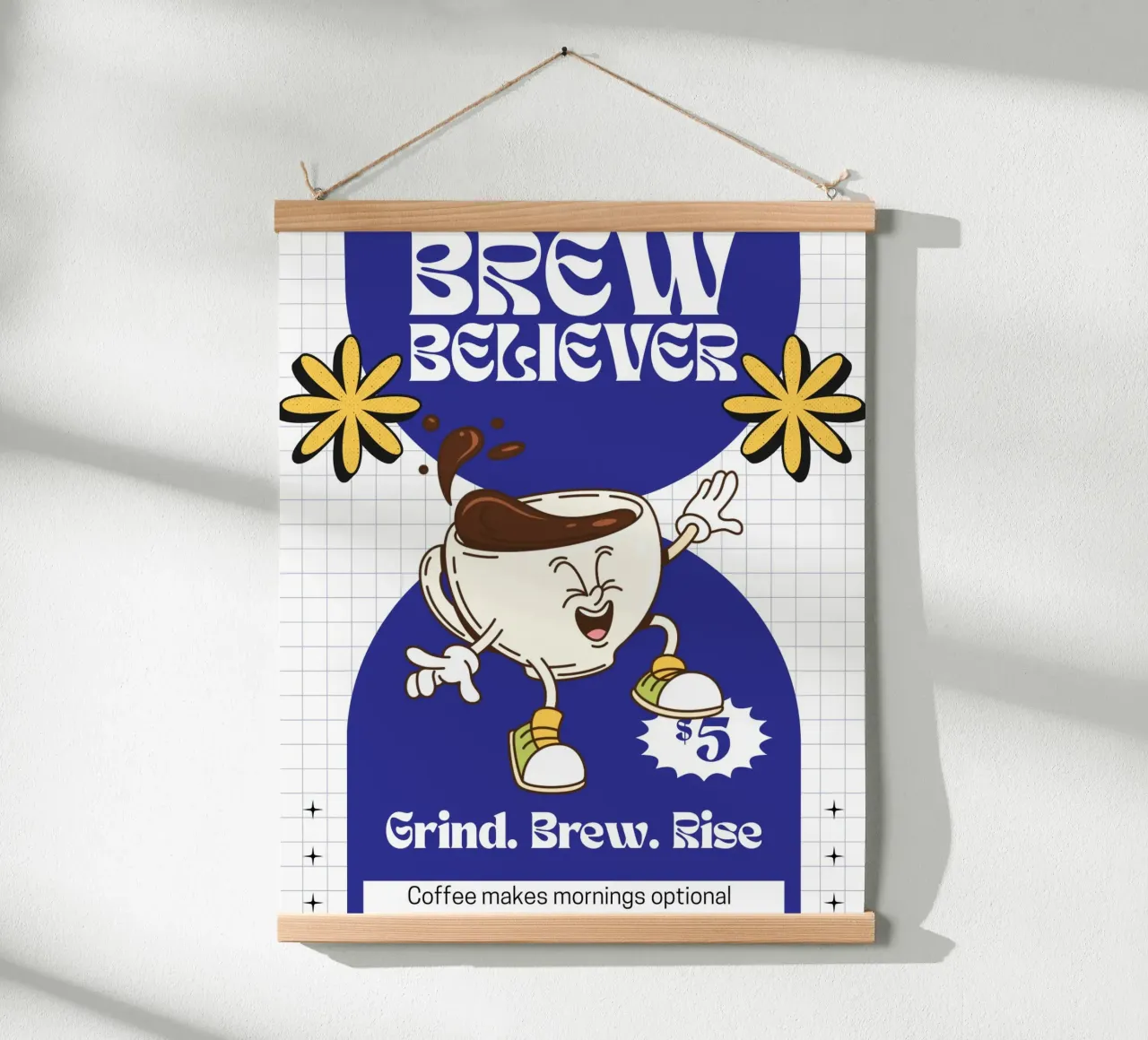 BREW BELIEVER poster da COFFEE CLUB