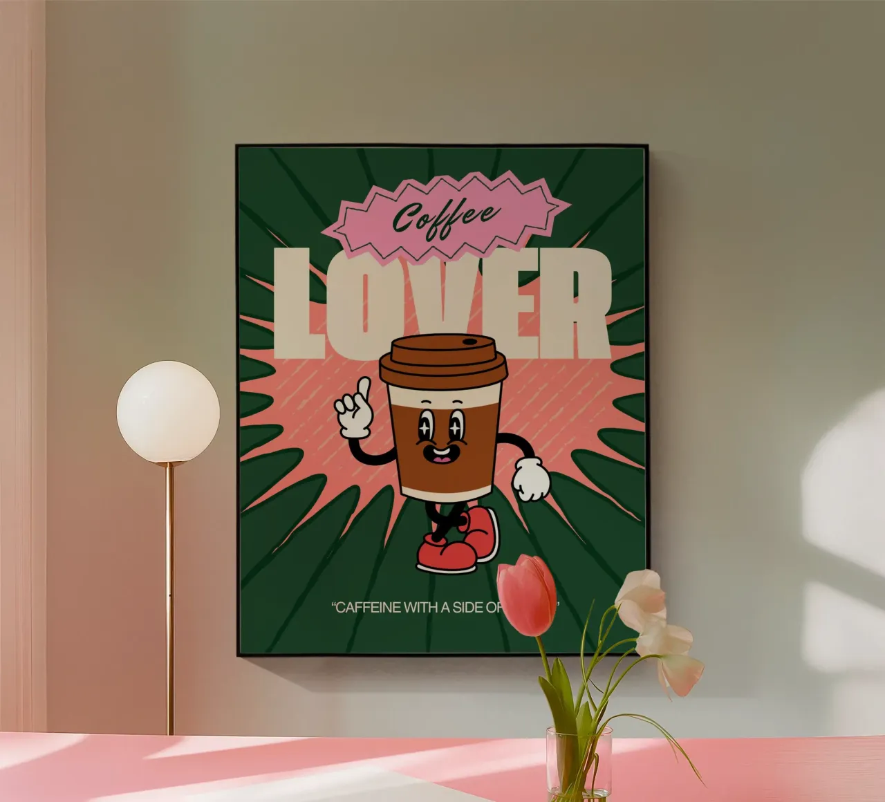 COFFEE LOVER plexiglass da COFFEE CLUB