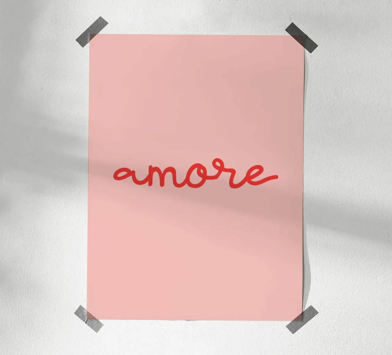 Amore poster da Trend Collection by Palmartprints