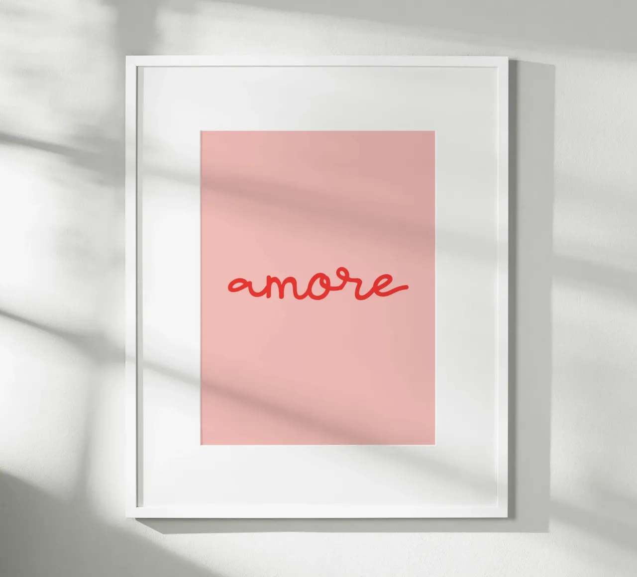 Amore poster da Trend Collection by Palmartprints
