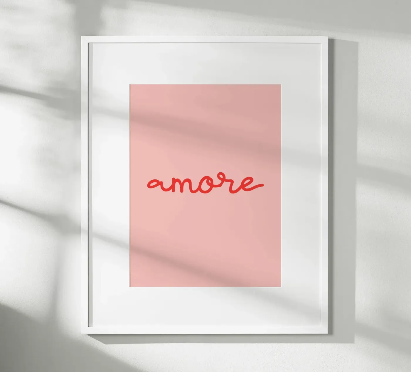 Amore poster da Trend Collection by Palmartprints