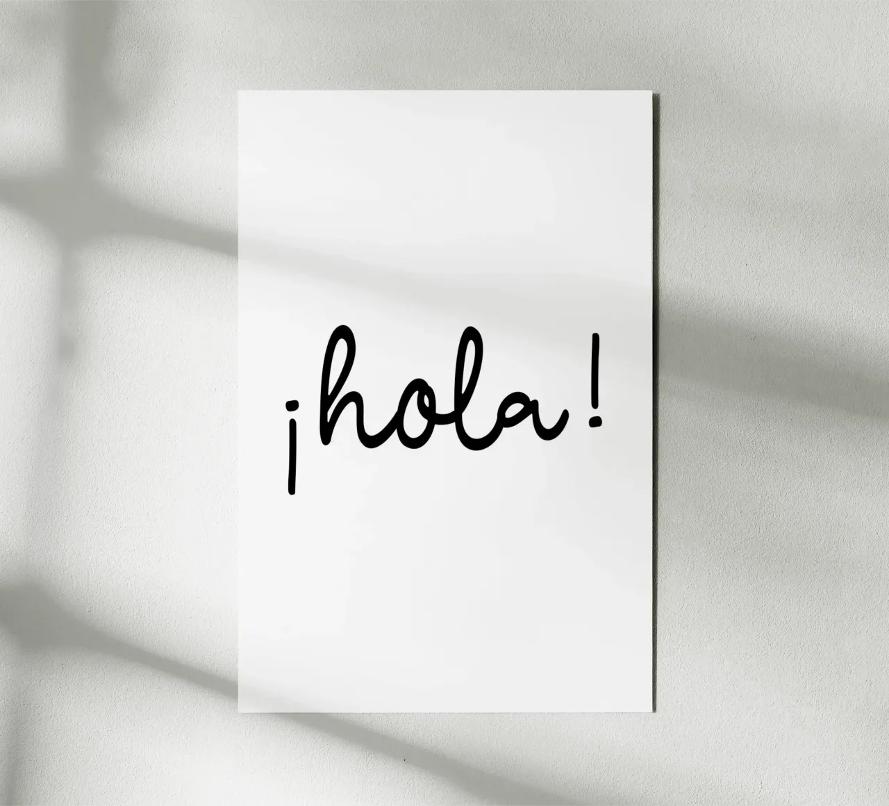 Hola forex plate by Trend Collection by Palmartprints
