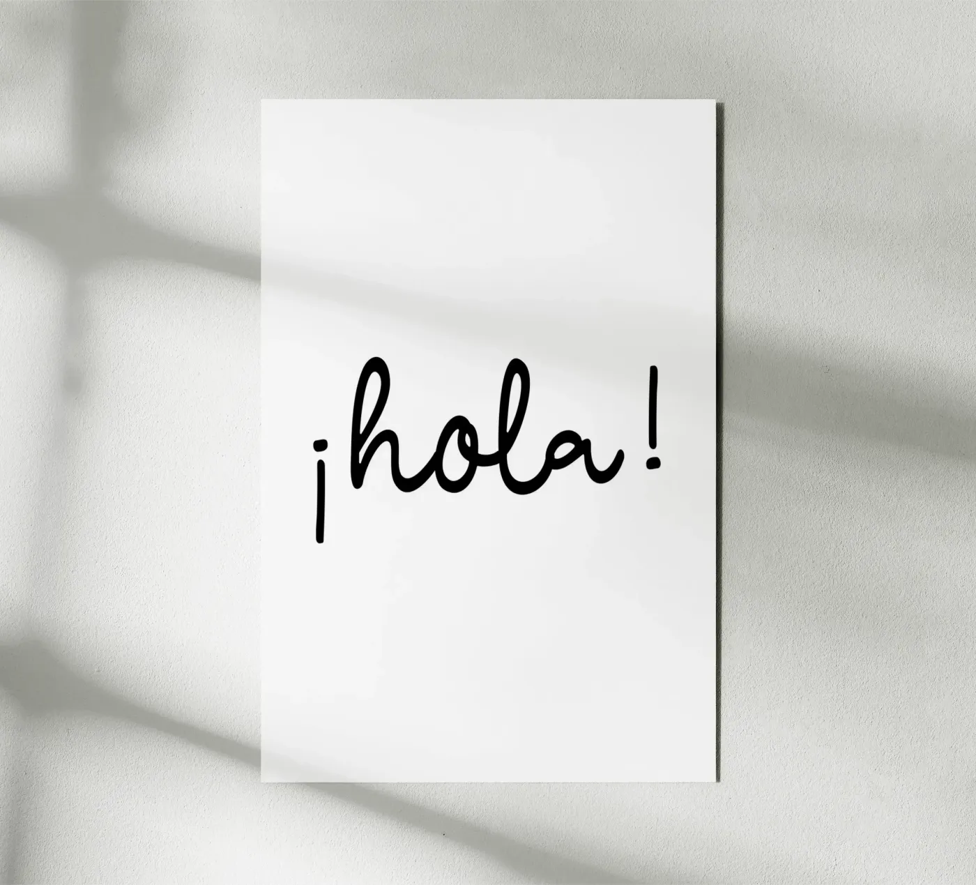 Hola forex-plaat van Trend Collection by Palmartprints