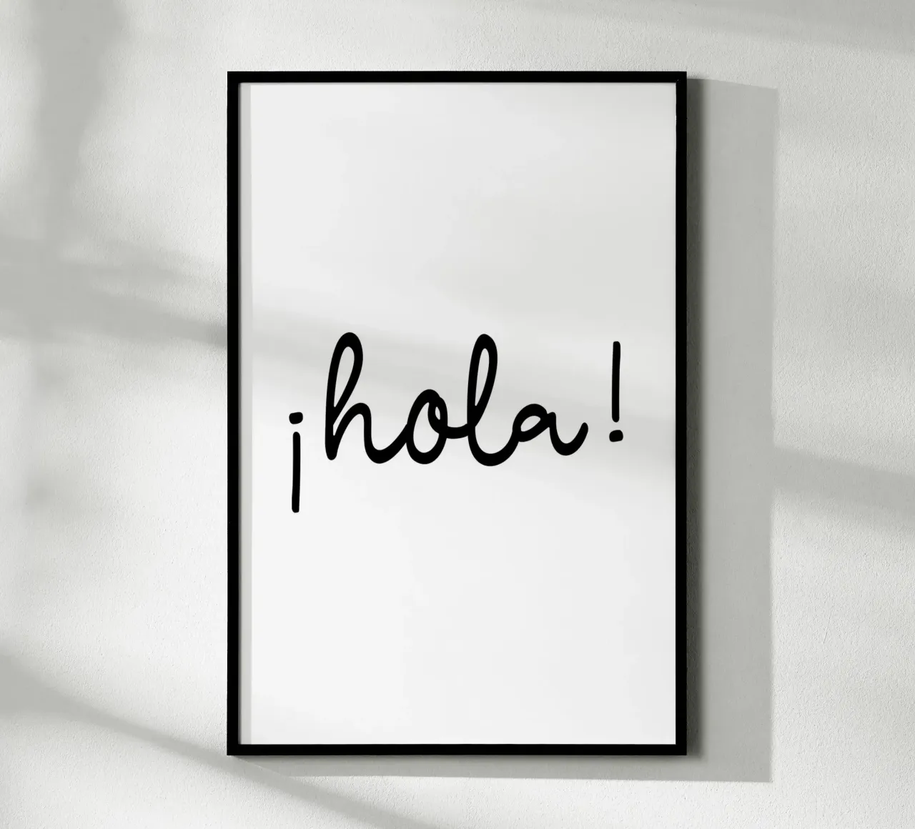 Hola poster van Trend Collection by Palmartprints