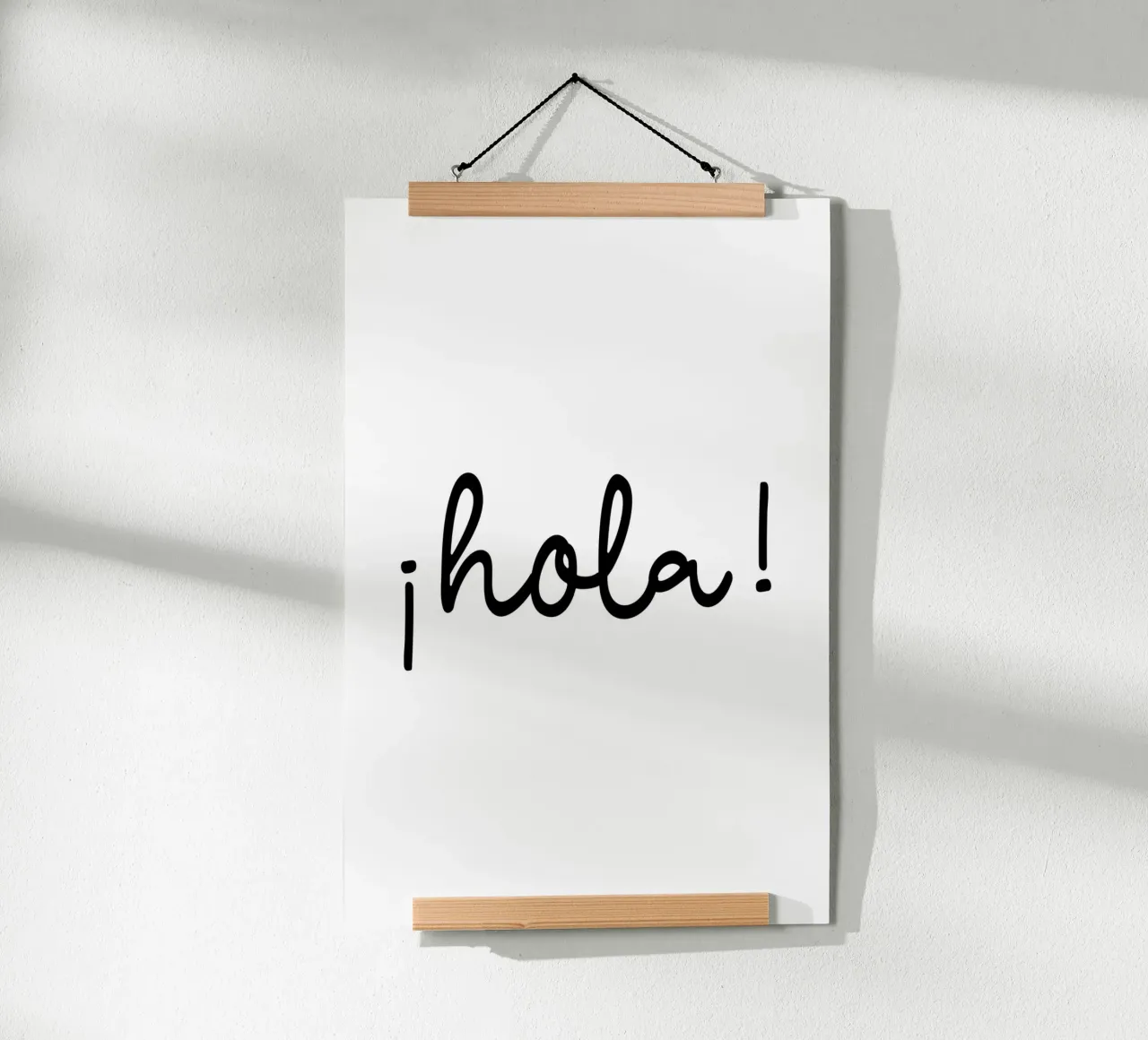 Hola poster van Trend Collection by Palmartprints