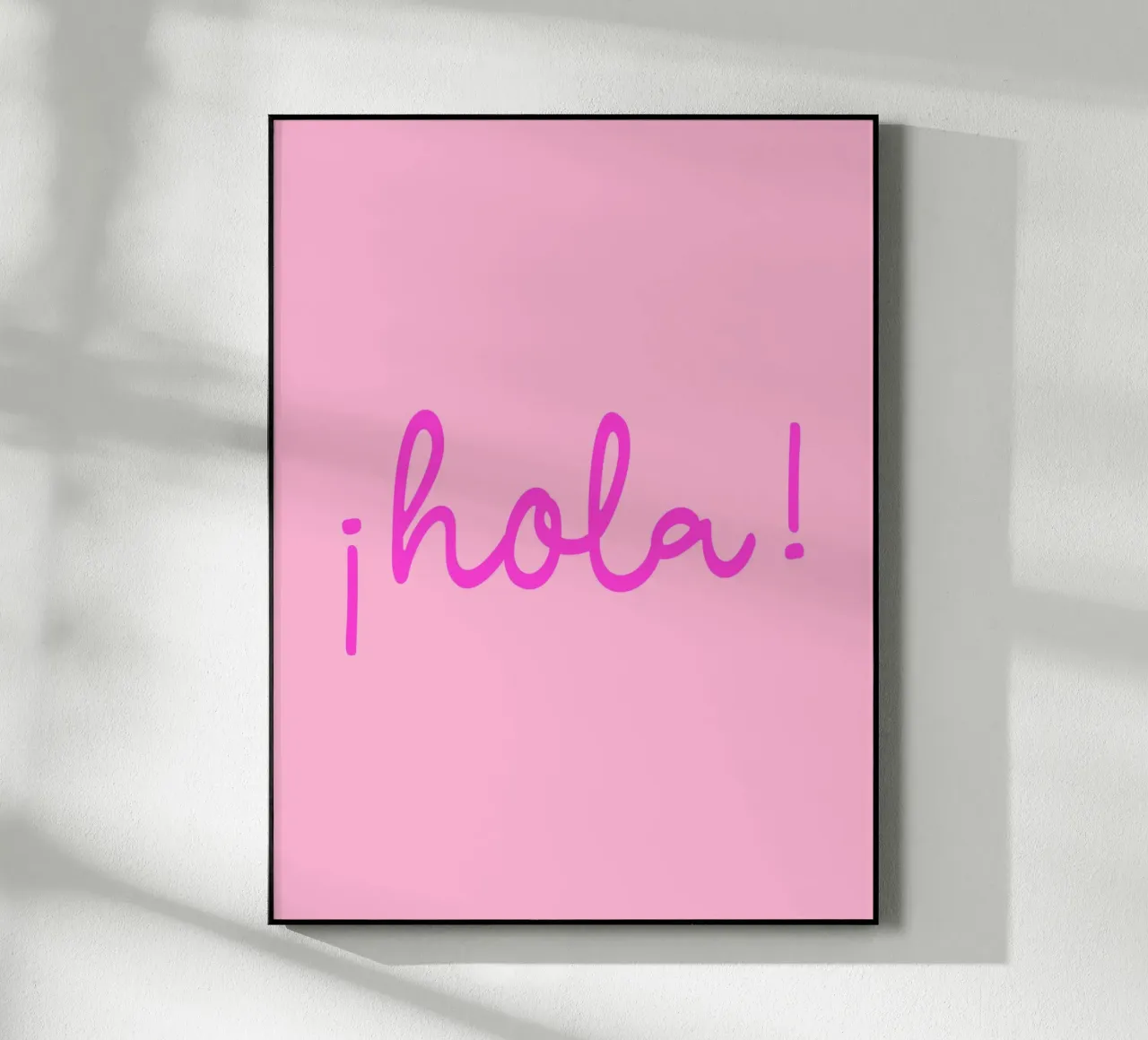 Hola acryl van Trend Collection by Palmartprints
